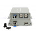 FQ-U214L-T/R USB2.0光電轉換器 4口usb2.0光端機 光纖延長器 光電轉換器 光纖延長器usb轉無延時單模單纖一對